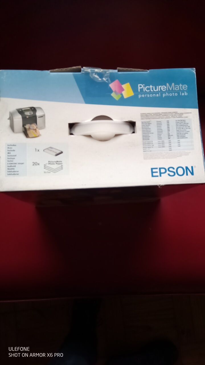 Epson personal photo lab picture mate
Novo. Nunca usado
Para imprimir