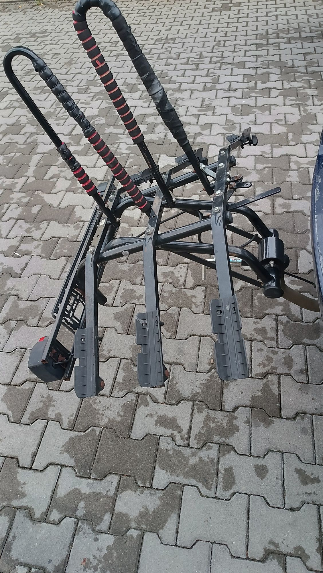 Bagażnik, laweta rowerowa uchylna
