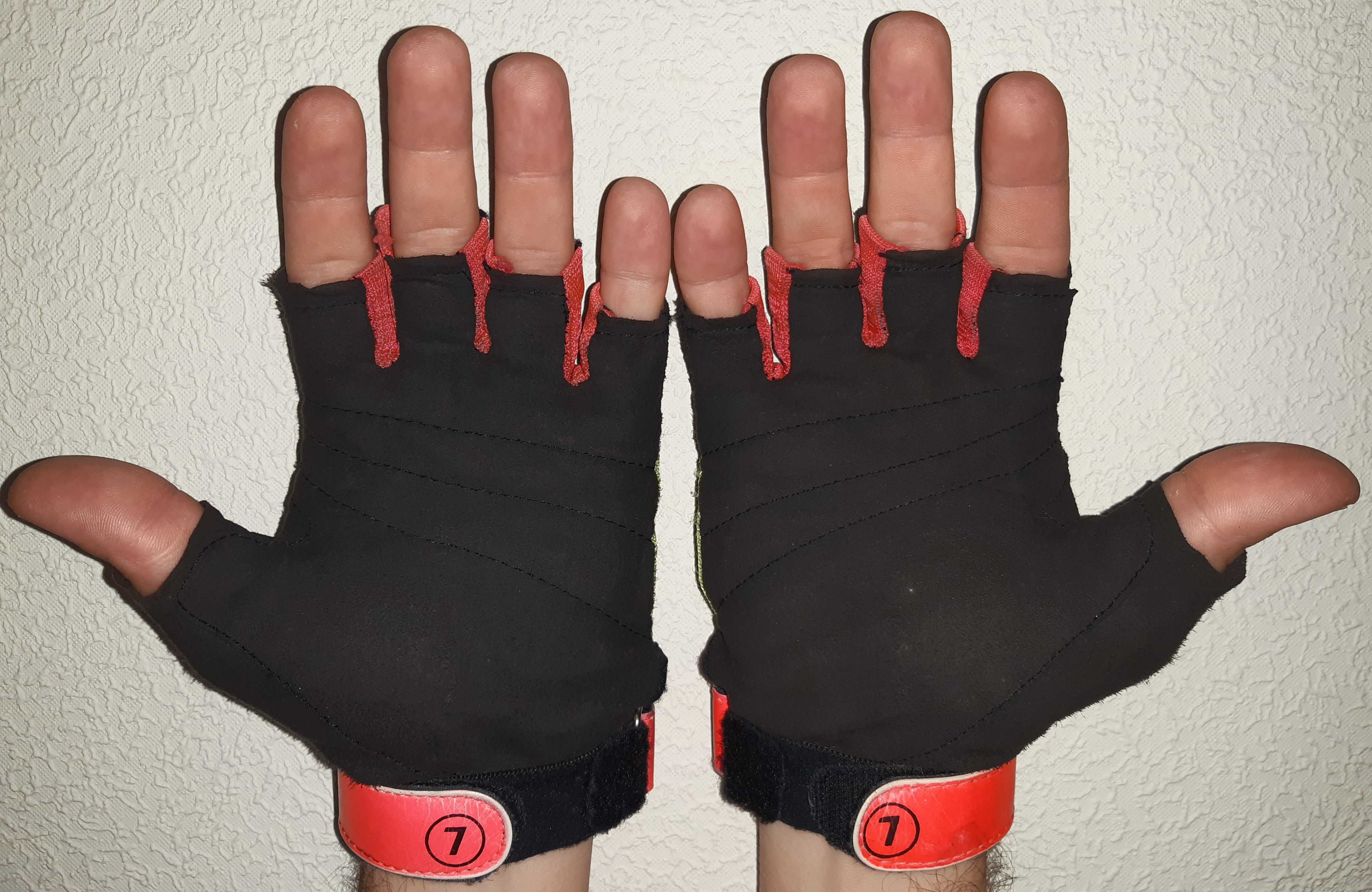рукавиці велосипедні велорукавички, велосипедные перчатки