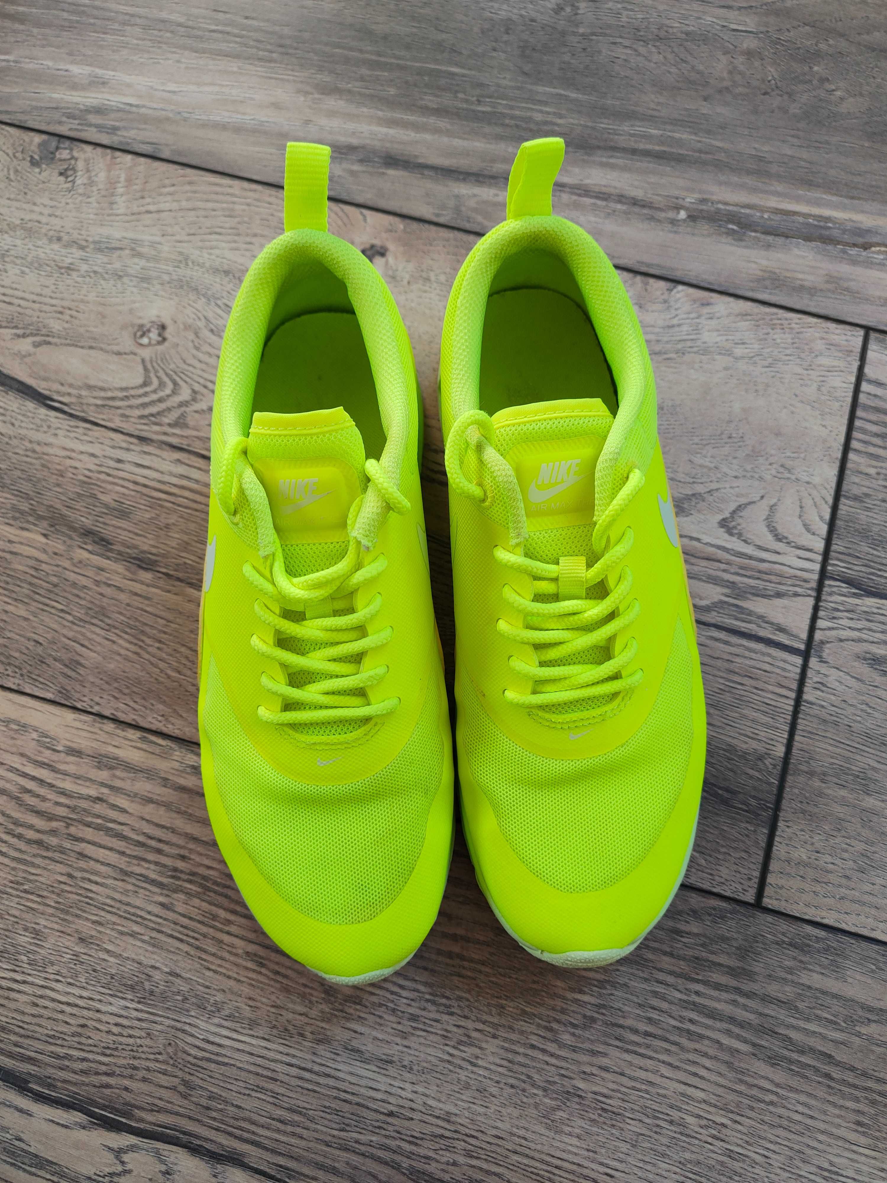 Nike Buty Damskie Air Max Thea Żółte Neonowe