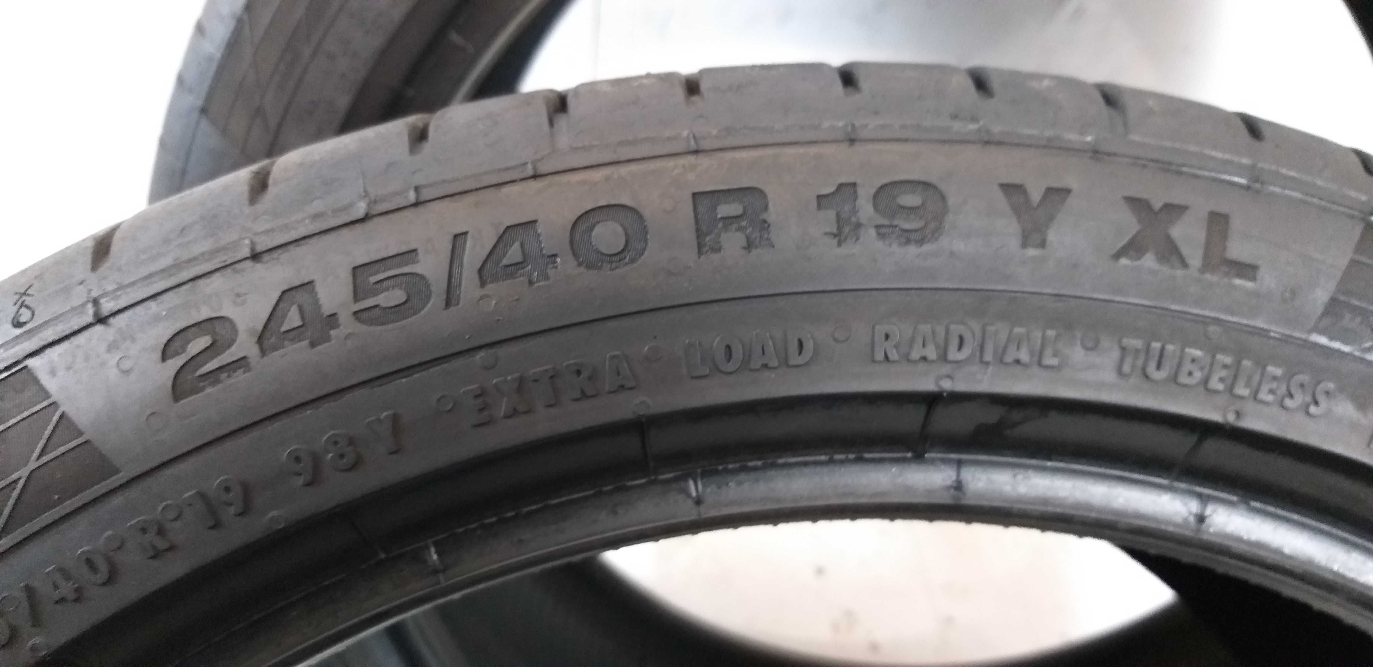 P140471C para 245/40R19 98Y Continental CSC5 2020r