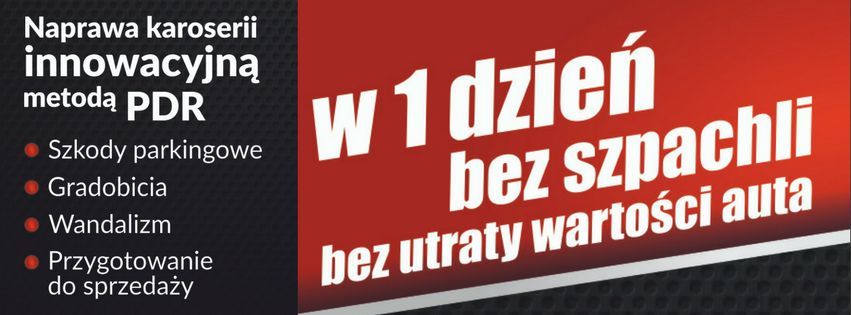 Usuwanie wgnieceń Spawanie plastików