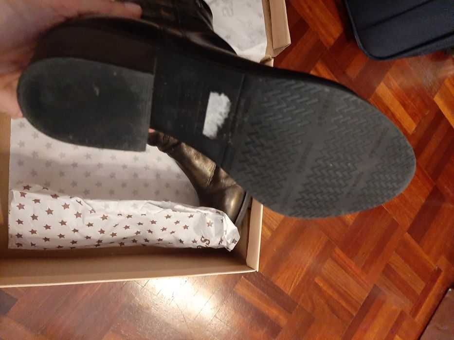 Cubanas bota 37, castanho dourado (Old Gold)