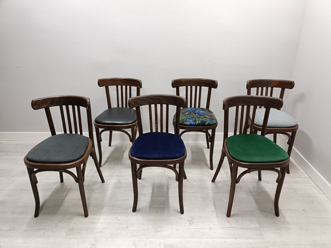 Krzesła gięte Thonet Fameg Radomsko klasyczne po renowacji