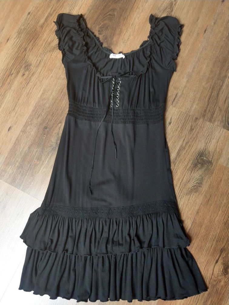 Czarna sukienka Orsay XS