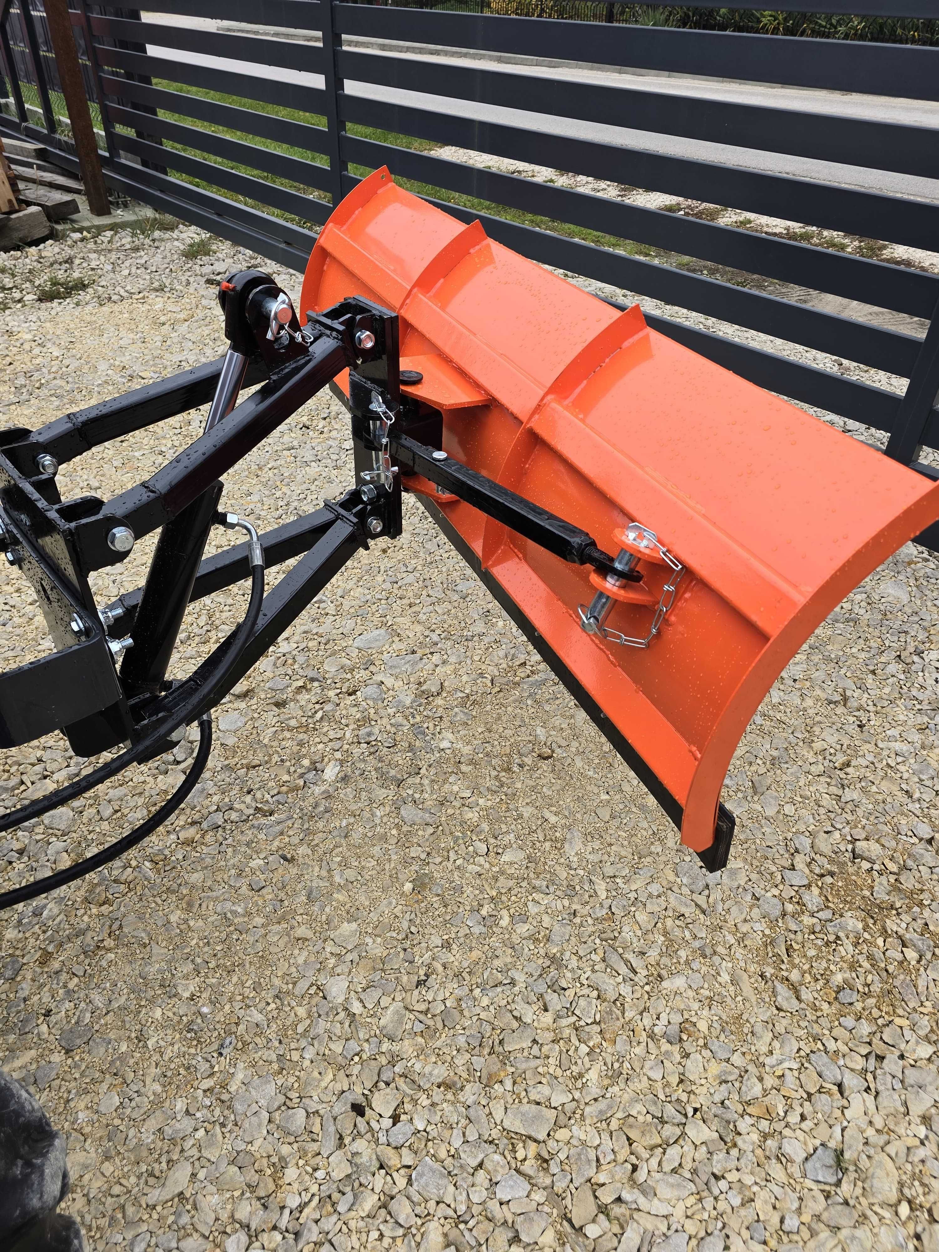 nowość Pług do śniegu mini traktorka kubota iseki yanmar mitsubishi