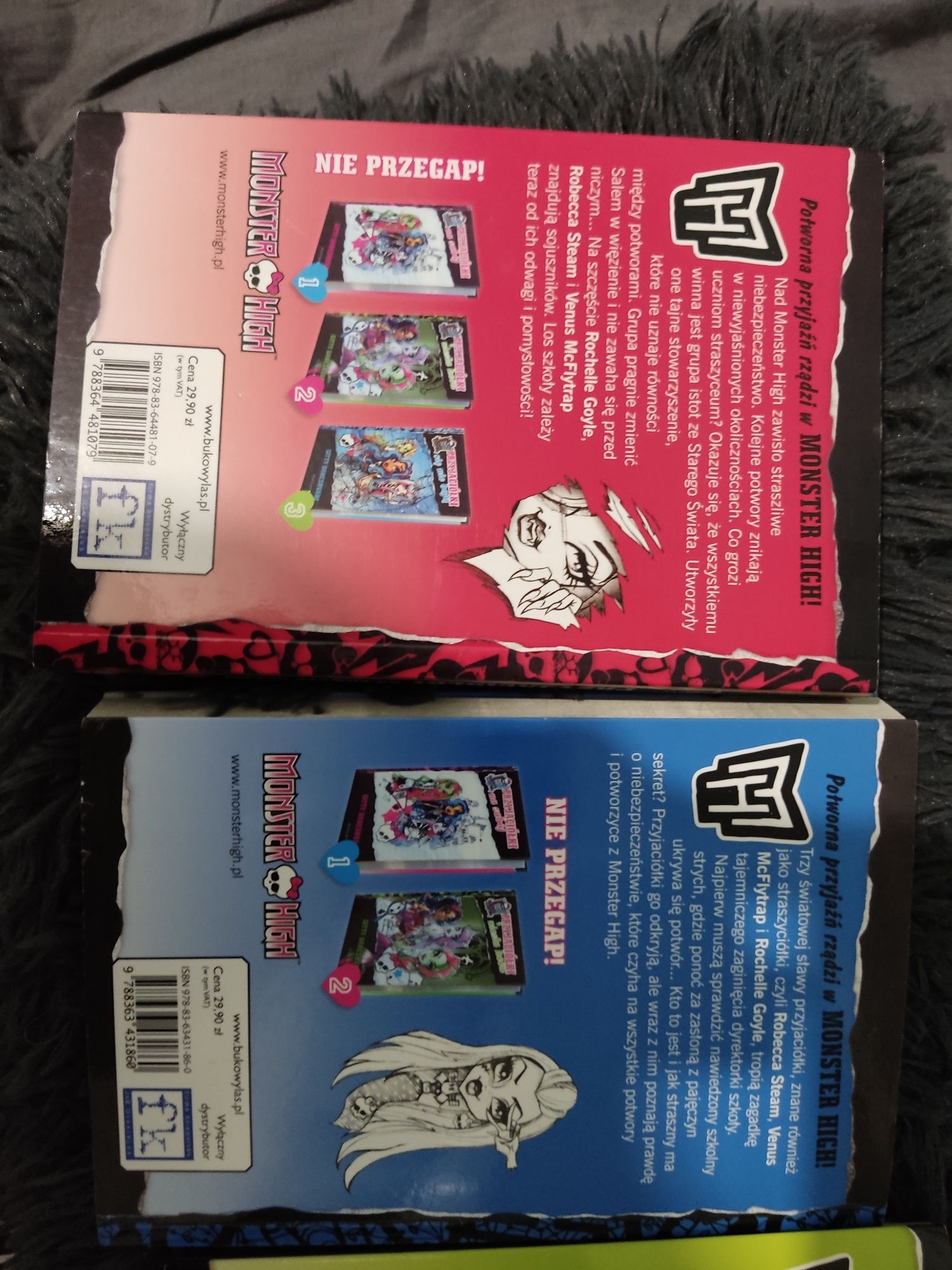 Książki z serii Monster High