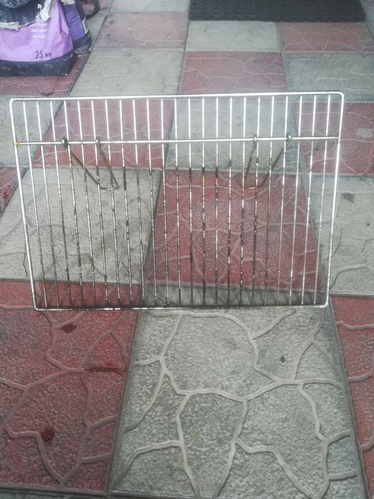 Ruszt do grilla ze stali chromowanej 46,5x32