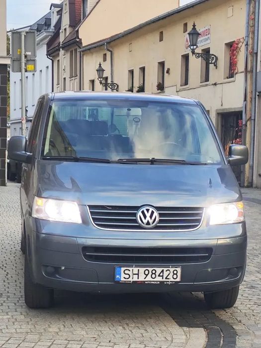 Volkswagen Transporter Multivan T5 2.5 TDI, faktura VAT, drzwi przesuwne 2 strony