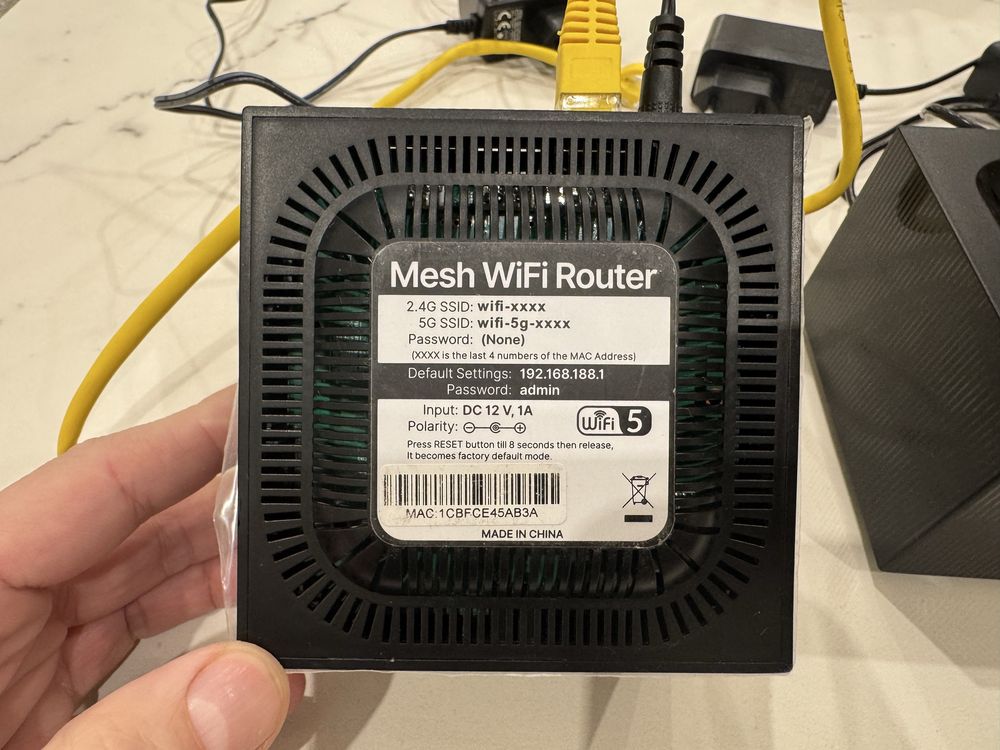 1200Mbps Mesh Router System 2.4G/5.0GHz