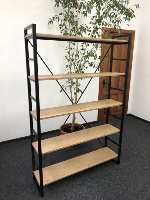 Стелаж лофт полиці для взуття метал