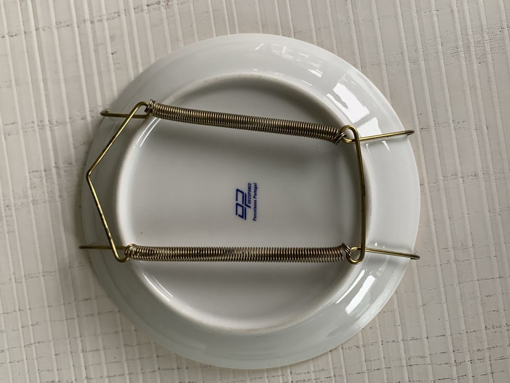 Prato de porcelana