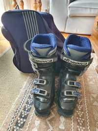 Botas de ski Nordica 38/38.5 com bolsa de transporte