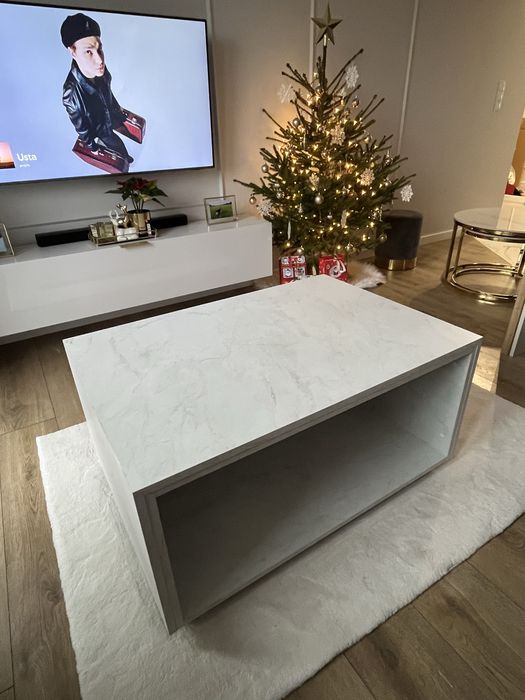 Stolik kawowy ława prostokątna imitacja 70x100 cm