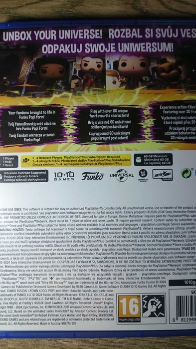 Funko fusion ps5 playstation 5 lego fortnite minecraft worms