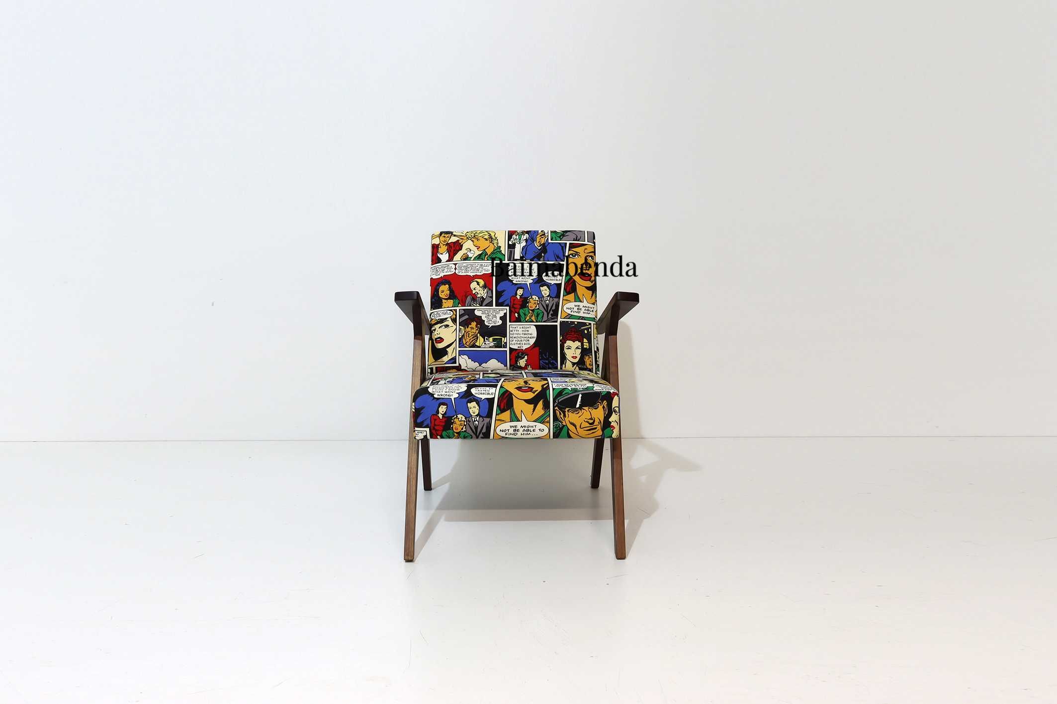 Cadeirão / Poltrona / Armchair / Retro / Nórdico / Pop Art