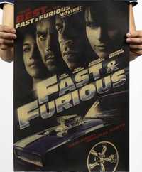 Plakat z filmu Szybcy i Wściekli 2 Fast and Furious 51,5x36cm