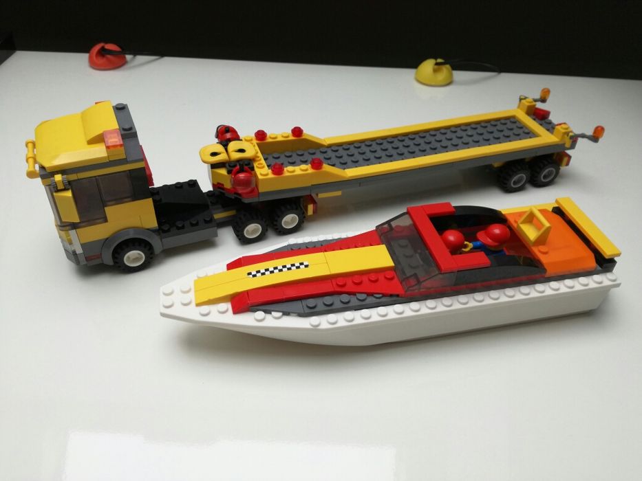 Lego City 4643 Transporter Motorówek