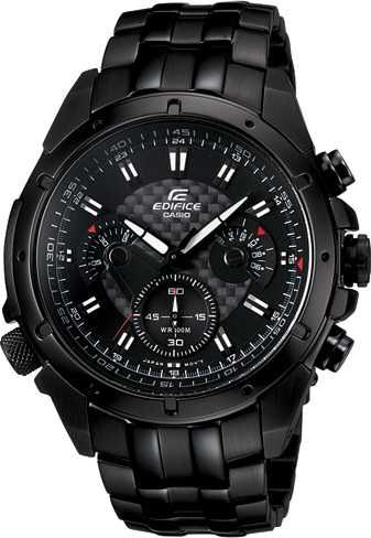 Elegancki zegarek CASIO EDIFICE EF535 BK-1AV 100% Sprawny I Oryginalny