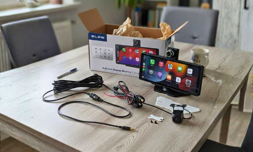 Monitor samochodowy stacja multimedialna bezprzewodowe Android Auto FV