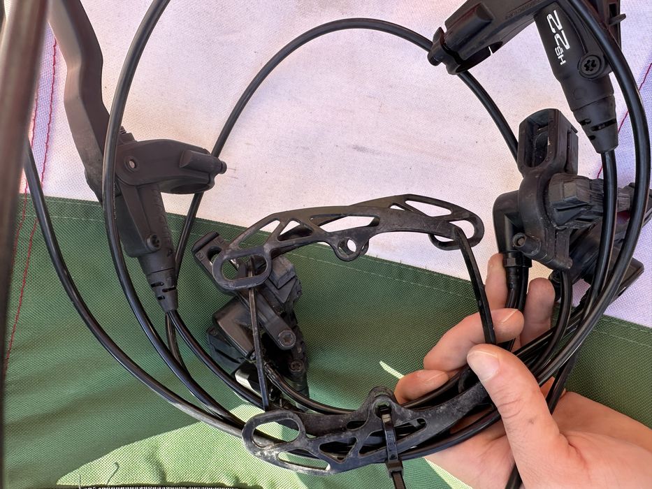 Hamulce plus klamki magura HS22