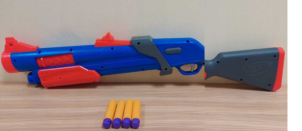 Wyrzutnia Hasbro Nerf Fortnite Pump SG + 4 strzałki F0318 N29
