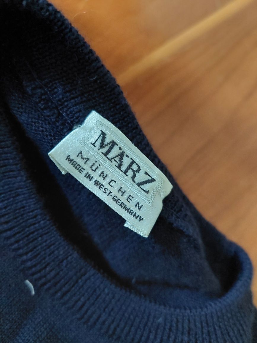 Wełniany sweter męski MARZ, März, made in Germany