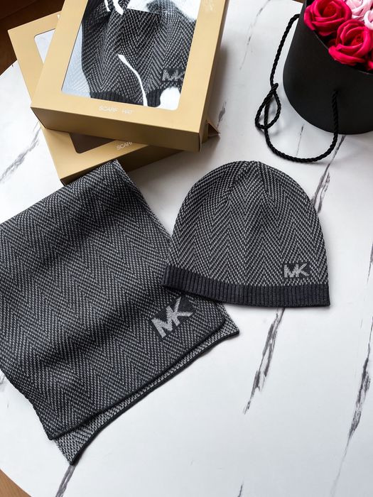 Michael kors шапка шарф подарунковий набір оригінал