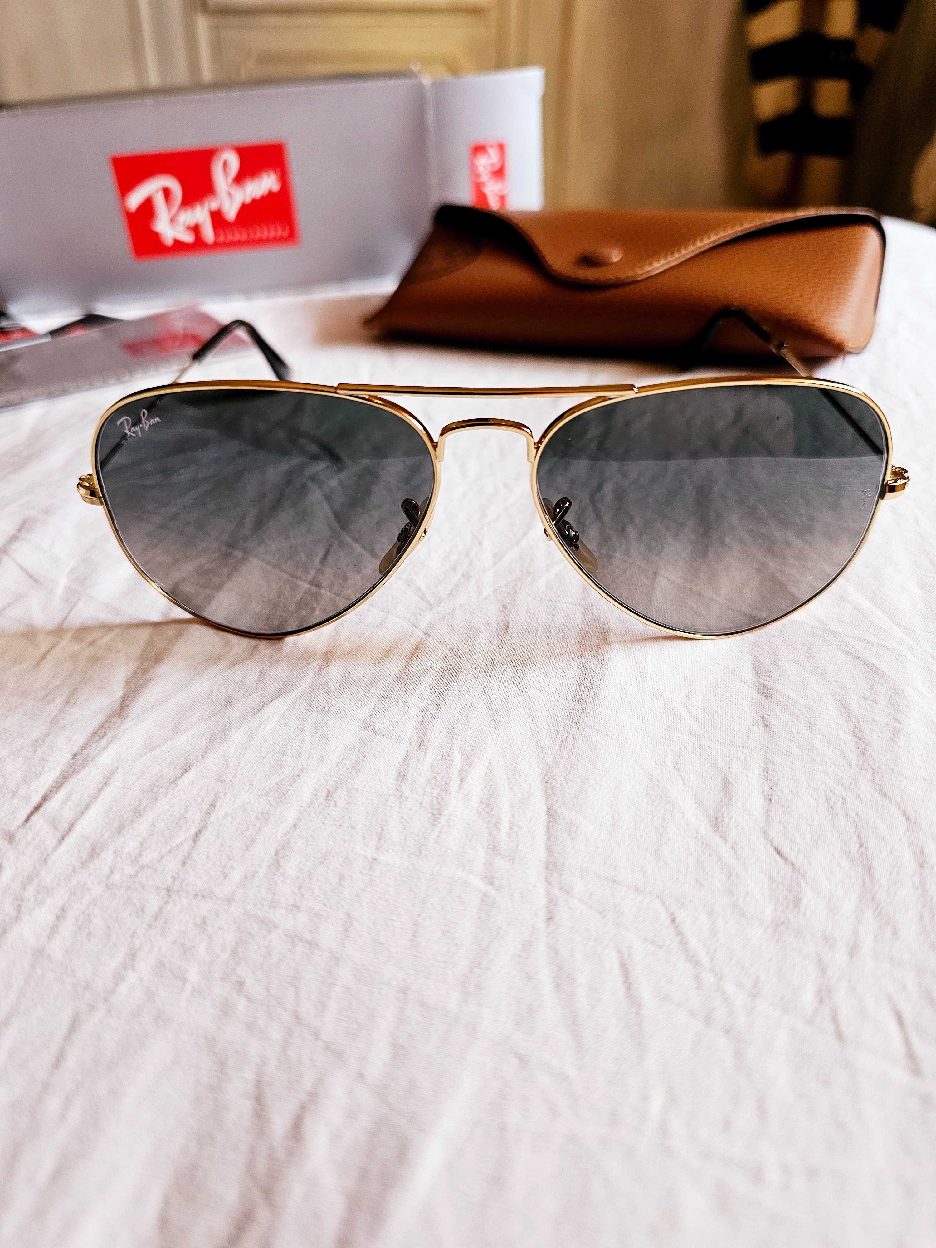Óculos de sol Aviator da RayBan