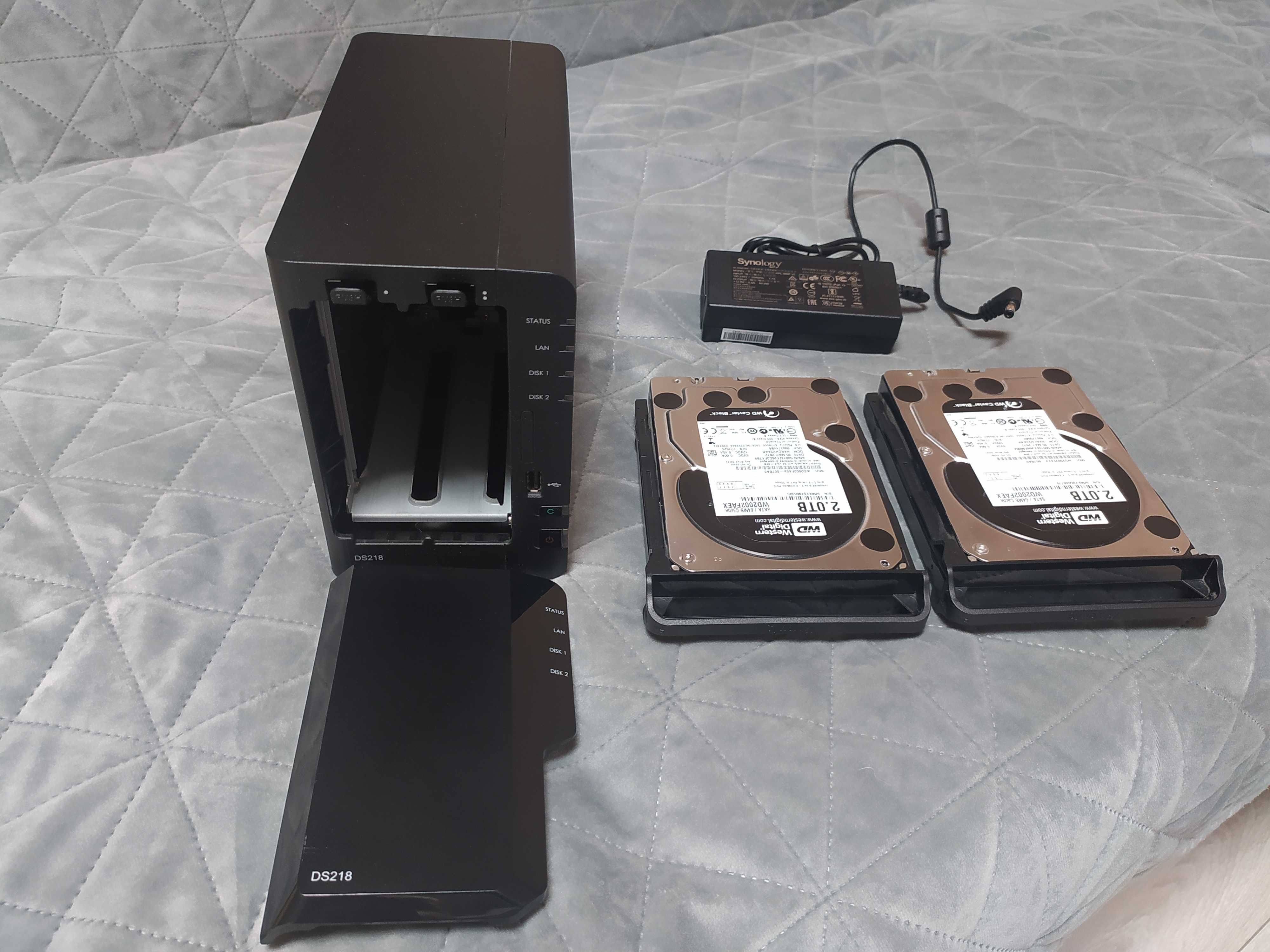 Мережеве сховище Synology DS218 NAS