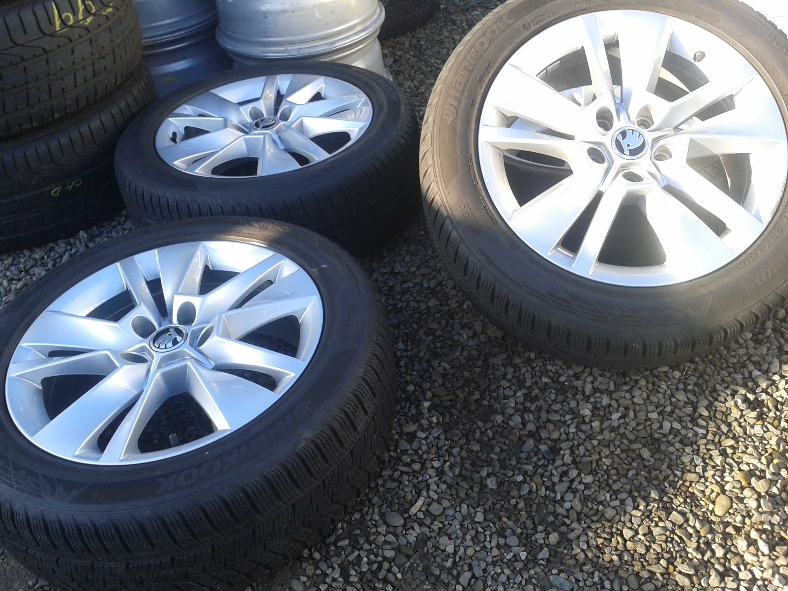 oryginalne felgi r17 skoda octavia superb karog kodiaq mielec yeti 7j