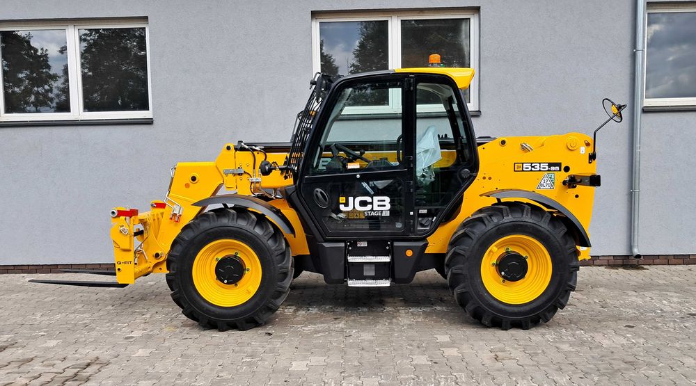 JCB 535-95 KLIMA JOYSTICK 2025r FABRYCZNIE NOWA Kamera Ładowarka 9,5m