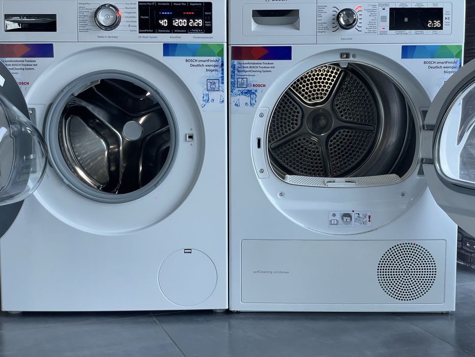 Топовий Комплект Пральна+Сушильна машина Bosch serie 8 | Ідеал | 2021
