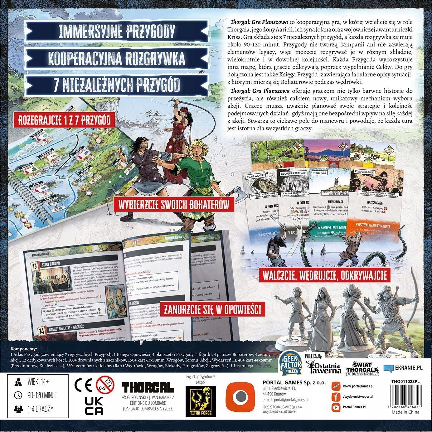 Gra planszowa Thorgal Gra Planszowa Portal Games