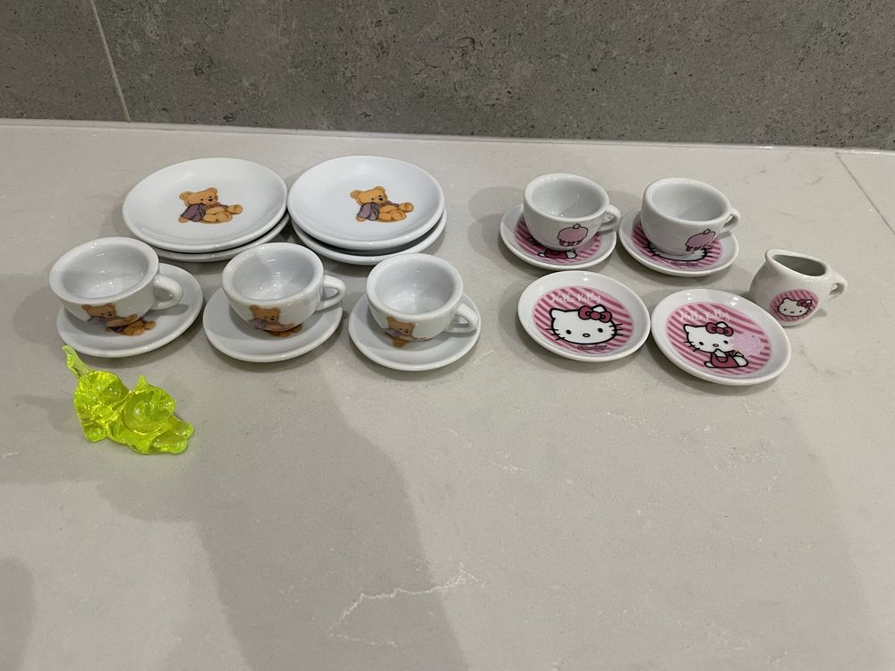 Porcelana Serwis herbatka dla dzieci hallo kitty