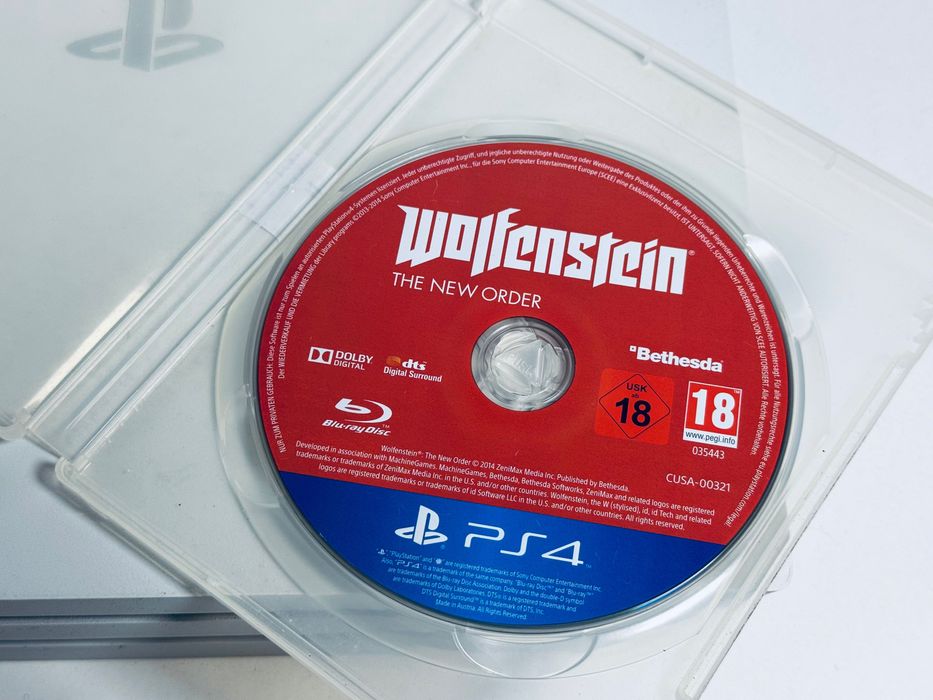 Gra Wolfenstein The New Order PS4 Więcej gier na innych ogłoszeniach!