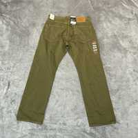 Spodnie jeansowe Levis khaki mini logo patch