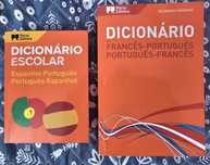 Dicionários Francês-Português/ Português-Francês e Espanhol-Português/