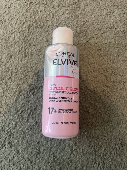 Loreal elvive glycolic gloss 200ml kuracja laminowania włosów 1809