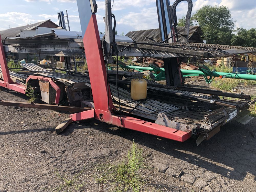 LOHR TA8/2 автовоз площака, трапи