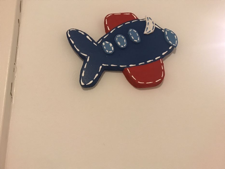 Avioes decorativos - quarto menino