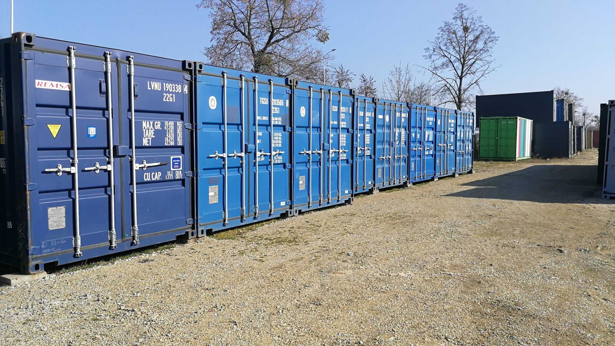 Sprzedaż kontenerów morskich pod self storage