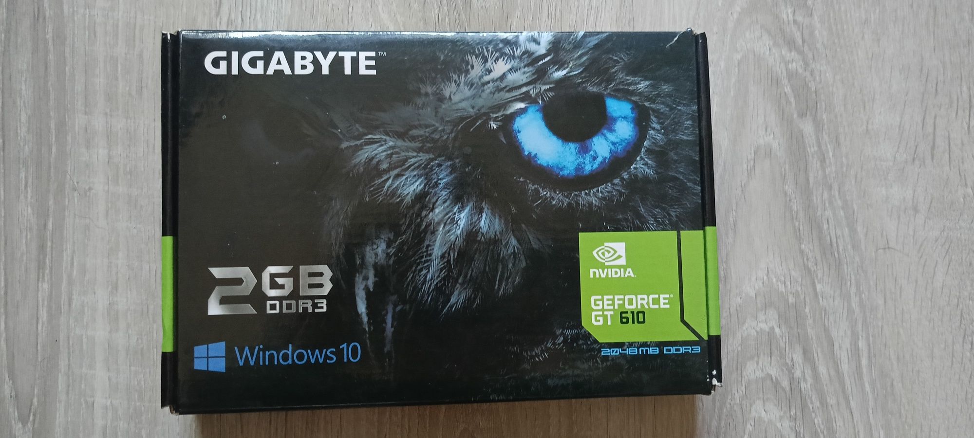Gigabyte GT 610 2GB DDR3 | Oryginalny zestaw | Sprawna