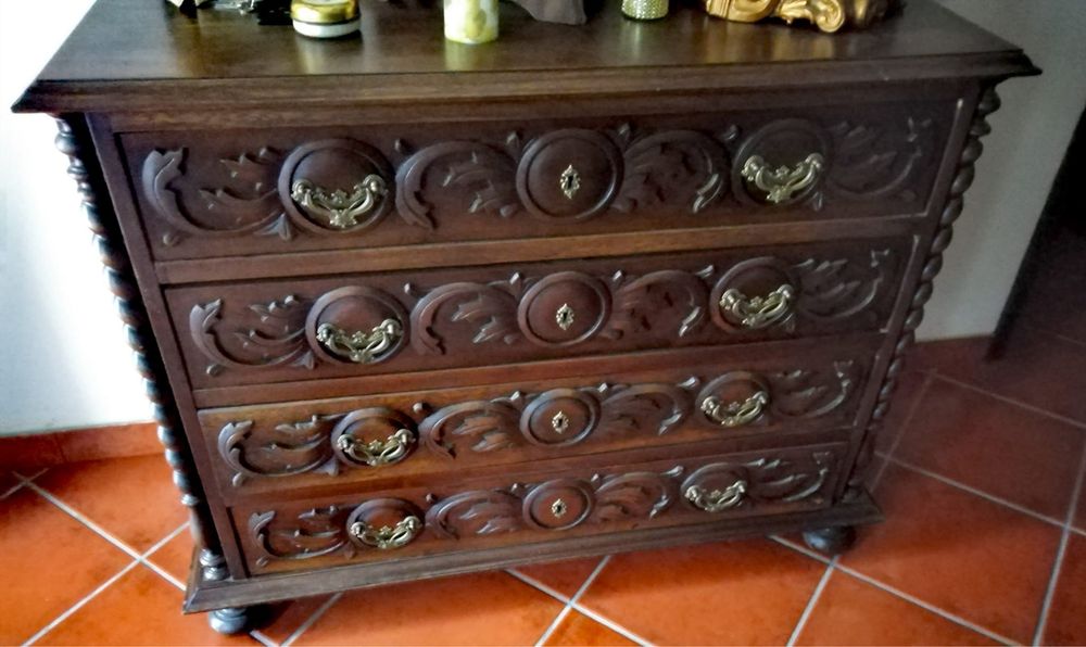 Movel de entrada em madeira