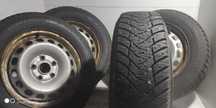 Koła 195/65R15 5x112 VW 15 stalowe komplet opony felgi CADDY PASSAT