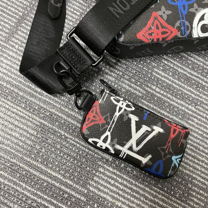 Louis Vuitton Messenger 3v1 сумка мужская trio унисекс кожаная