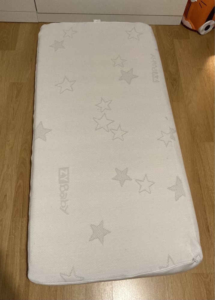 Colchão Viscoelástico Para Cama 120X60Cm Zy Baby