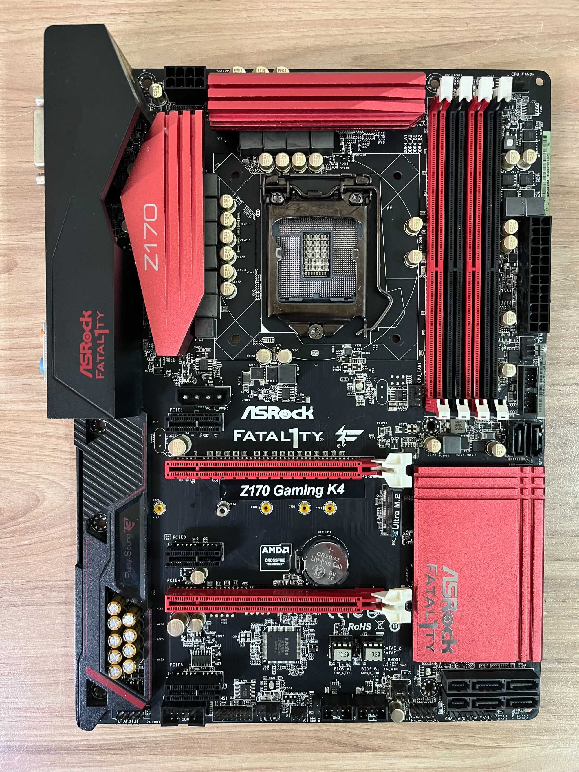 ТОП! Материнская плата ASRock FATAL1TY Z170 Gaming K4 LGA1151 DDR4