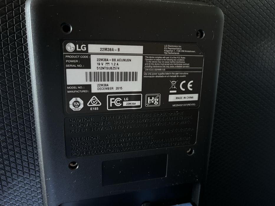 Monitor LG 22M38A – 22” | Perfeito para Trabalho, Estudo ou Uso Diário