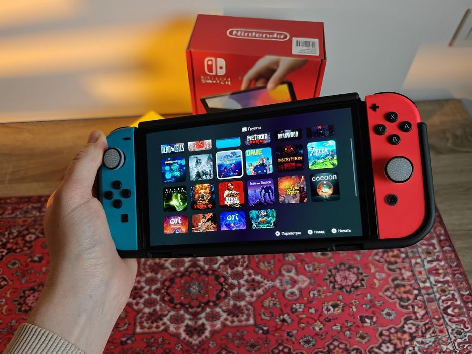 Nintendo Switch OLED Ідеальний стан повний комплект